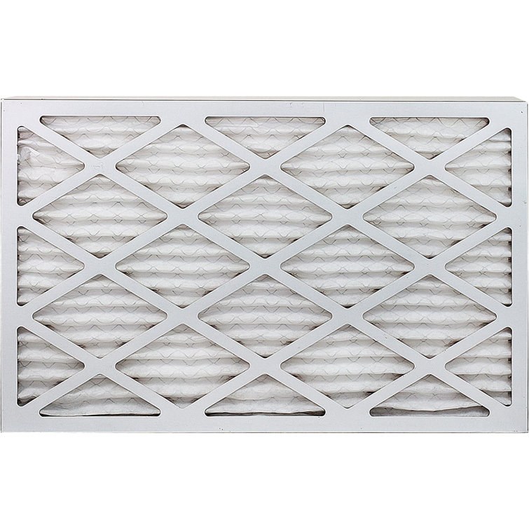 Filterbuy 16x25x2 Air Filter MERV 13, Pleated HVAC AC Furnace Filters